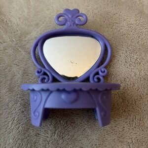2014 My‎ Little Pony Hasbro Purple With Mirror plastic Vanity original
